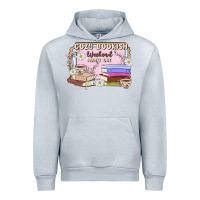 Heather Grey cozy bookish weekend ticket Urban Hoodie - MaliasSmallBusiness