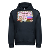 Navy cozy bookish weekend ticket Urban Hoodie - MaliasSmallBusiness