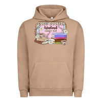 Pigment Burro cozy bookish weekend ticket Urban Hoodie - MaliasSmallBusiness