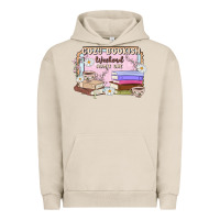 Pigment French Oak cozy bookish weekend ticket Urban Hoodie - MaliasSmallBusiness