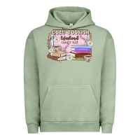 Pigment Oil Green cozy bookish weekend ticket Urban Hoodie - MaliasSmallBusiness