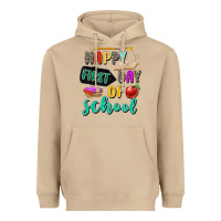 Mushroom happy first day of school Heavyweight Hoodie - Zillion Design Studio