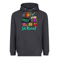 Smoke happy first day of school Heavyweight Hoodie - Zillion Design Studio