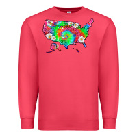 Cardinal lgbtq america map Premium Sweatshirt - HRA Design Shop