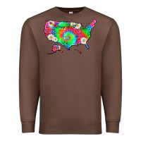 Chestnut lgbtq america map Premium Sweatshirt - HRA Design Shop