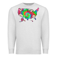 Oatmeal Heather lgbtq america map Premium Sweatshirt - HRA Design Shop