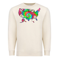 Sandshell lgbtq america map Premium Sweatshirt - HRA Design Shop