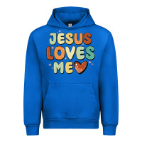 Cobalt jesus loves me Urban Hoodie - MaliasSmallBusiness