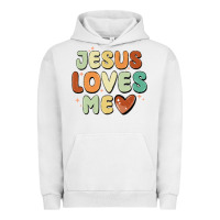 Pigment Lunar Rock jesus loves me Urban Hoodie - MaliasSmallBusiness