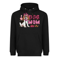 Black dog mom Heavyweight Hoodie - Zillion Design Studio