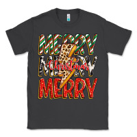 Smoke merry christmas lightning bolt Classic Tee - Zillion Design Studio