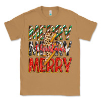 Toasted Coconut merry christmas lightning bolt Classic Tee - Zillion Design Studio