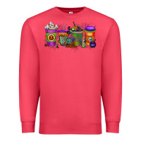 Cardinal Halloween Coffee Drink Premium Sweatshirt - RacoonDesign