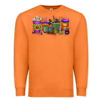 Carrot Halloween Coffee Drink Premium Sweatshirt - RacoonDesign