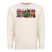 Sandshell Halloween Coffee Drink Premium Sweatshirt - RacoonDesign