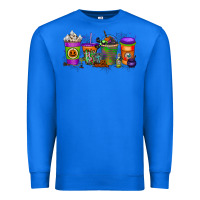 True Royal Halloween Coffee Drink Premium Sweatshirt - RacoonDesign