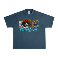 Midnight Navy love german shorthaired pointers Urban Heavy Tee - Artiststas