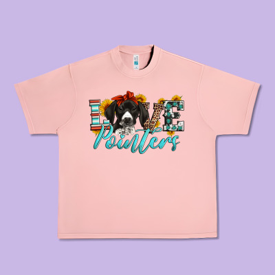 Love German Shorthaired Pointers Urban Heavy Tee Designed By Artiststas