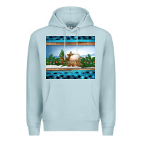 Blue Mist christmas cookie jar Premium Hoodie - Jasminsmagicworld