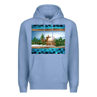 Colony Blue christmas cookie jar Premium Hoodie - Jasminsmagicworld