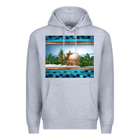 Heather Grey christmas cookie jar Premium Hoodie - Jasminsmagicworld