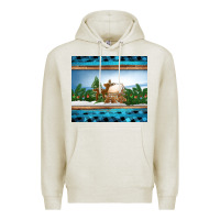 Oatmeal Heather christmas cookie jar Premium Hoodie - Jasminsmagicworld
