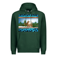 Sports Green christmas cookie jar Premium Hoodie - Jasminsmagicworld
