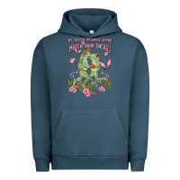 Pigment Midnight Navy be with people who match your energy Urban Hoodie - MaliasSmallBusiness