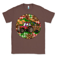Chestnut Christmas Farm Red Tractor Classic Tee - RanaPortraitStore