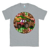 Christmas Farm Red Tractor Classic Tee | Teevron
