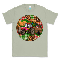 Matcha Christmas Farm Red Tractor Classic Tee - RanaPortraitStore