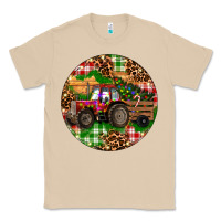 Mushroom Christmas Farm Red Tractor Classic Tee - RanaPortraitStore