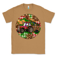 Toasted Coconut Christmas Farm Red Tractor Classic Tee - RanaPortraitStore