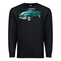 Black western truck left 34 view Premium Sweatshirt - FaDigitalArtStudio