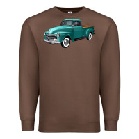 Chestnut western truck left 34 view Premium Sweatshirt - FaDigitalArtStudio
