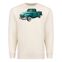Sandshell western truck left 34 view Premium Sweatshirt - FaDigitalArtStudio