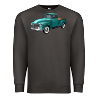 Smoke western truck left 34 view Premium Sweatshirt - FaDigitalArtStudio