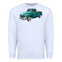 White western truck left 34 view Premium Sweatshirt - FaDigitalArtStudio