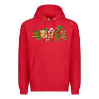 Red st patricks day nurse Premium Hoodie - BarkalooDesign