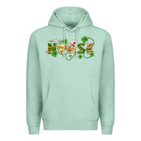 Seafoam st patricks day nurse Premium Hoodie - BarkalooDesign