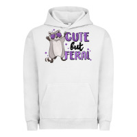 Pigment Lunar Rock cute but feral Urban Hoodie - MaliasSmallBusiness