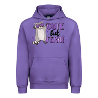 Tulip cute but feral Urban Hoodie - MaliasSmallBusiness