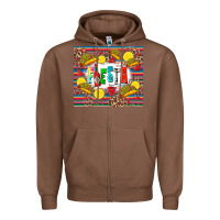 Chestnut taco fiesta Zipper Hoodie - Zillion Design Studio