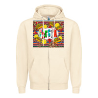 Sandshell taco fiesta Zipper Hoodie - Zillion Design Studio