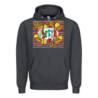 Smoke taco fiesta Zipper Hoodie - Zillion Design Studio