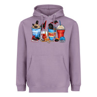 Lavender hockey begins after coffee cups Heavyweight Hoodie - Zillion Design Studio
