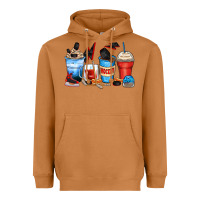 Meerkat hockey begins after coffee cups Heavyweight Hoodie - Zillion Design Studio
