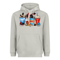 Moon Dust hockey begins after coffee cups Heavyweight Hoodie - Zillion Design Studio