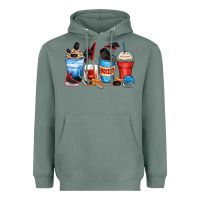 Sage hockey begins after coffee cups Heavyweight Hoodie - Zillion Design Studio