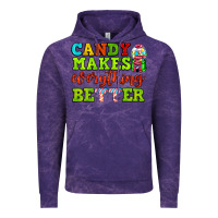Cloud Purple candy makes everything better Vintage Hoodie - AdoDesignShop